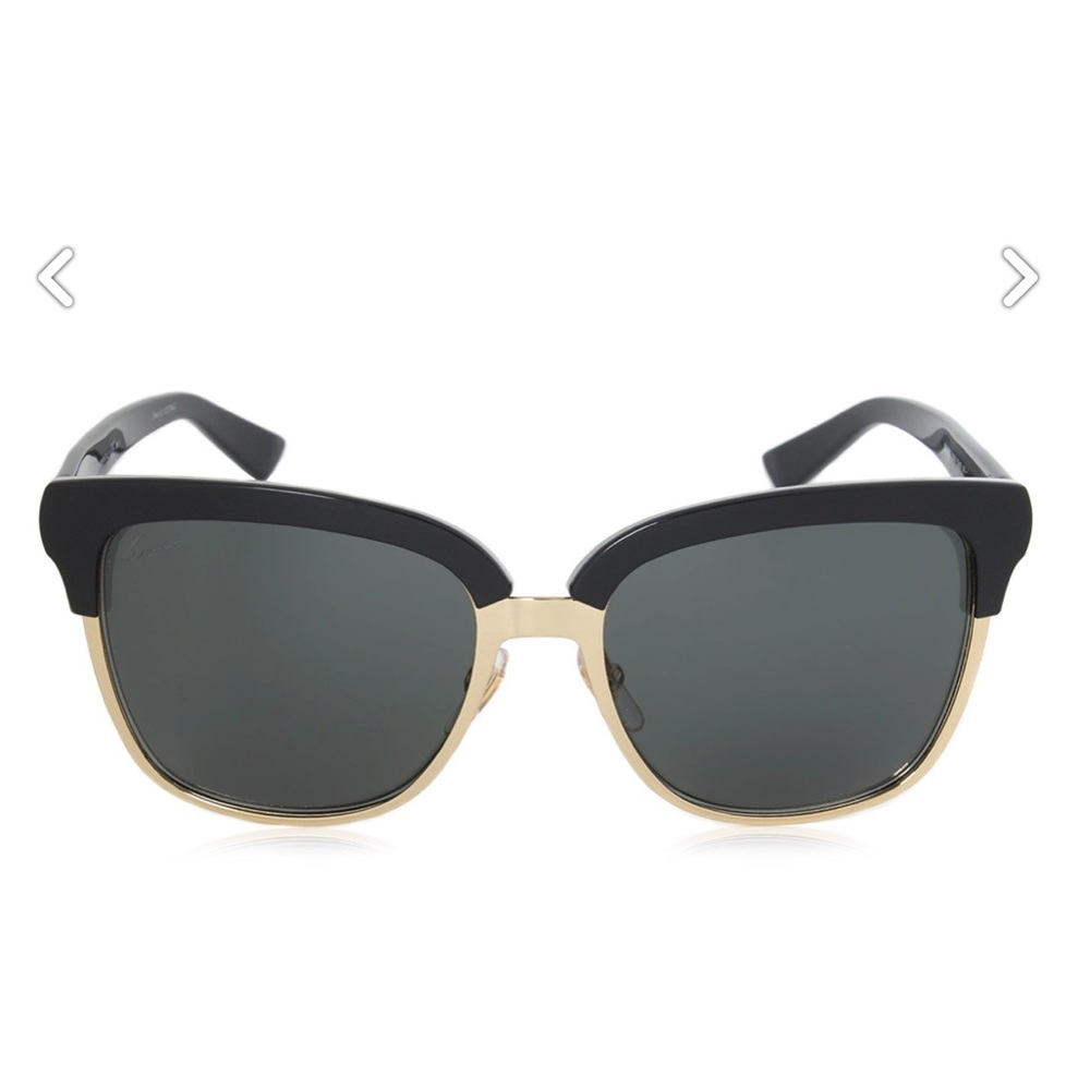 Gucci Wayfarer Sunglasses Black & Gold 4246/S